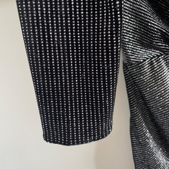 ALLSAINTS Ezra One-Shoulder Dress | Black | Size US 4 - Picture 10 of 16